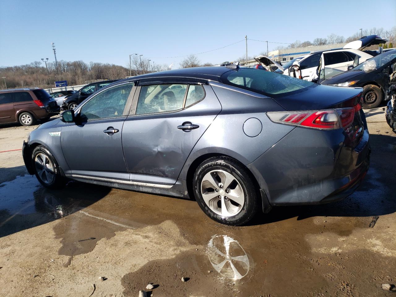 2015 Kia Optima Hybrid vin: KNAGM4AD2F5079658