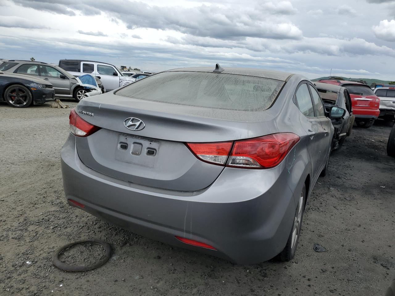 KMHDH4AE6CU278454 2012 Hyundai Elantra Gls