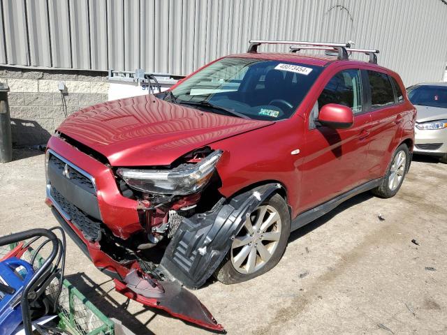 Lot #2517456978 2015 MITSUBISHI OUTLANDER salvage car