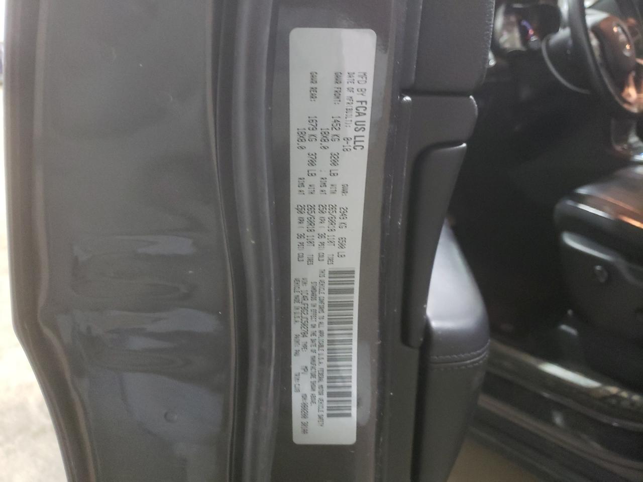 1C4RJFBG2JC502784 JEEP GRAND CHER 2018