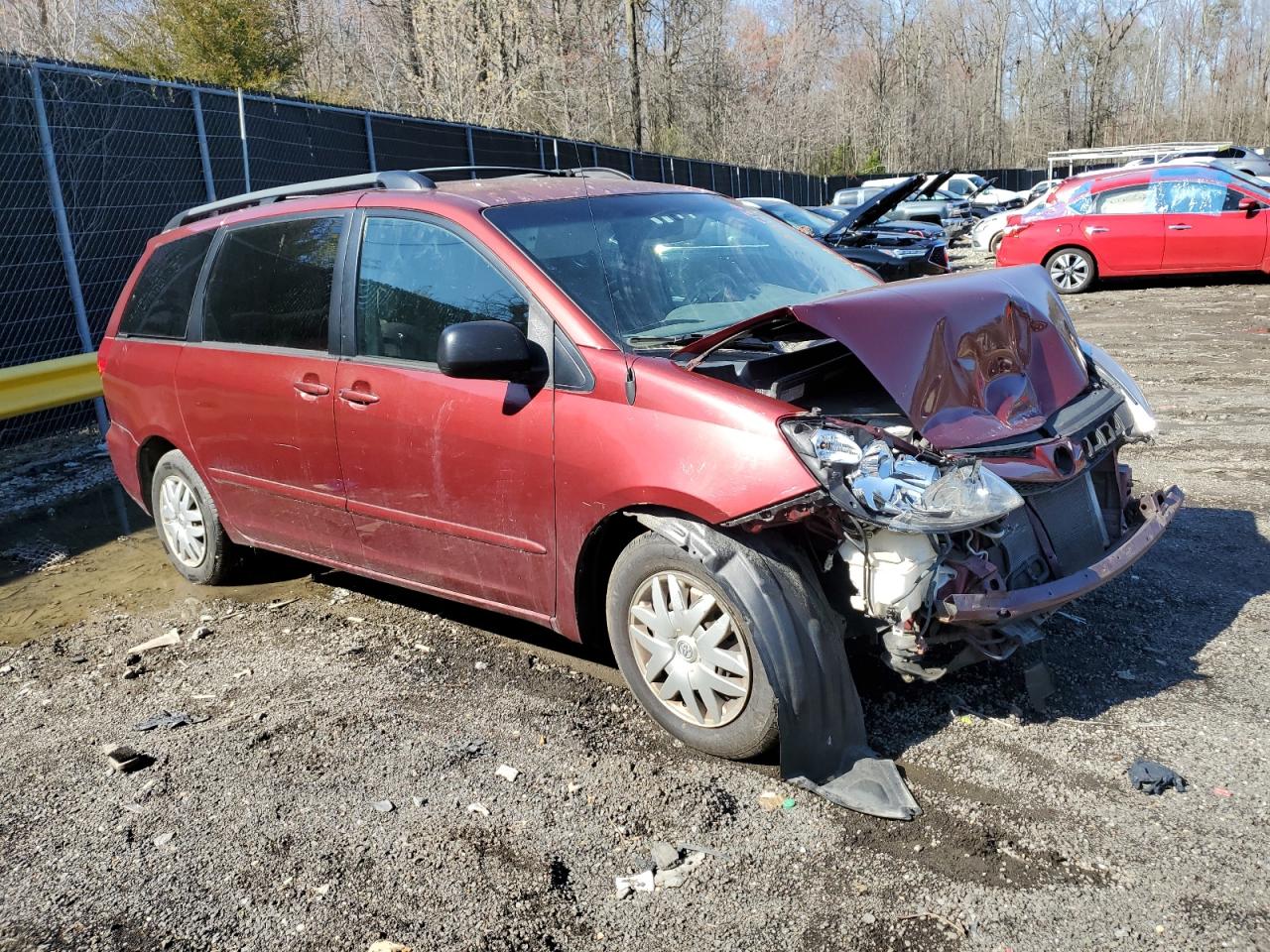 5TDZK23C68S107212 2008 Toyota Sienna Ce