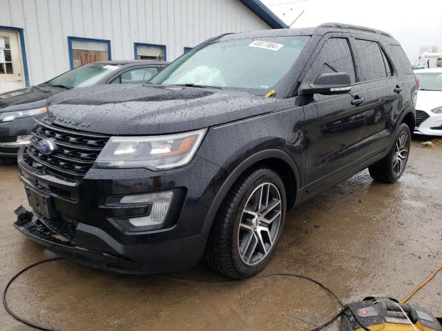 Lot #2489752872 2017 FORD EXPLORER S salvage car