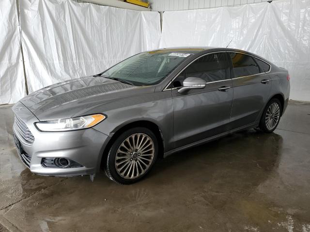 Lot #2461775476 2014 FORD FUSION TIT salvage car