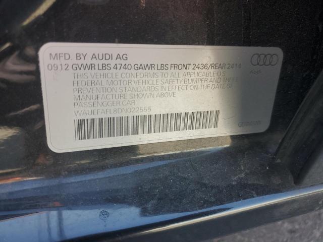 VIN WAUEFAFL8DN022555 2013 Audi A4, Premium Plus no.13