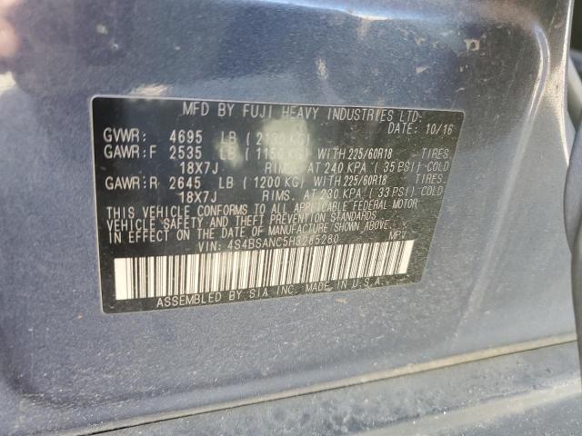 2017 SUBARU OUTBACK 2. - 4S4BSANC5H3285280