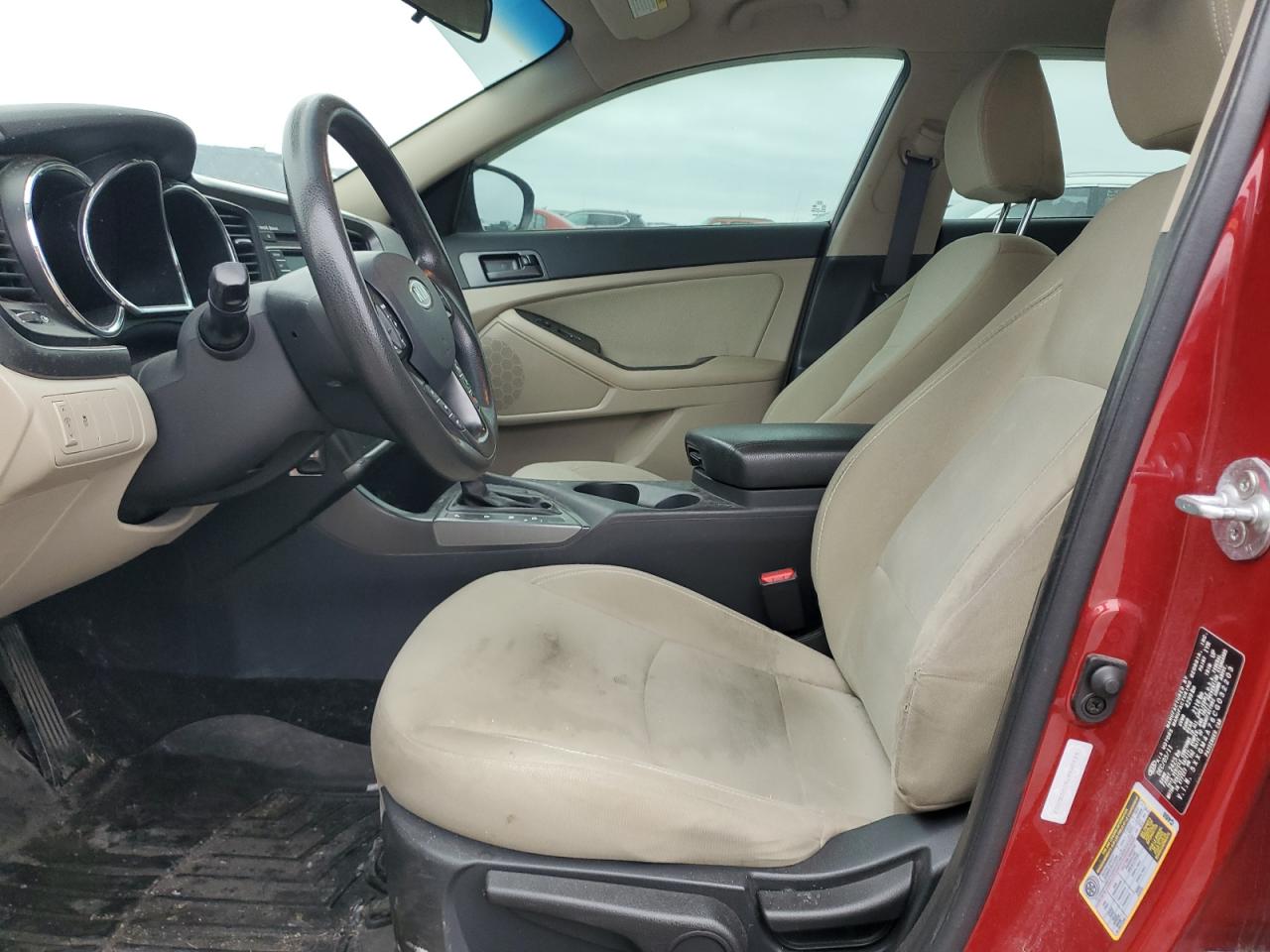 5XXGM4A76CG032203 2012 Kia Optima Lx