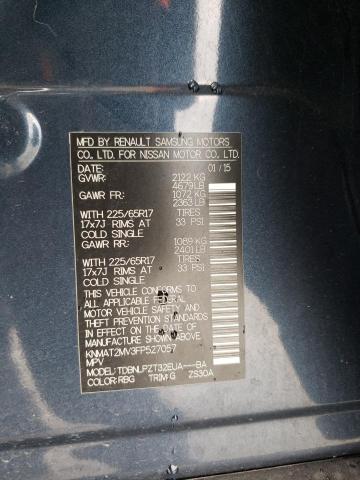 2015 Nissan Rogue S VIN: KNMAT2MV3FP527057 Lot: 45607804