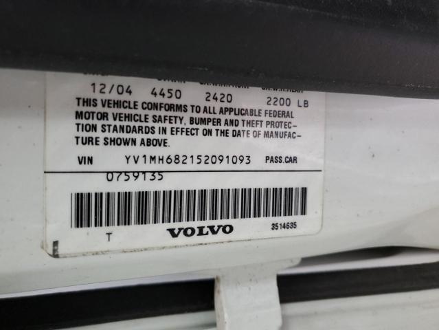 YV1MH682152091093 2005 Volvo S40 T5