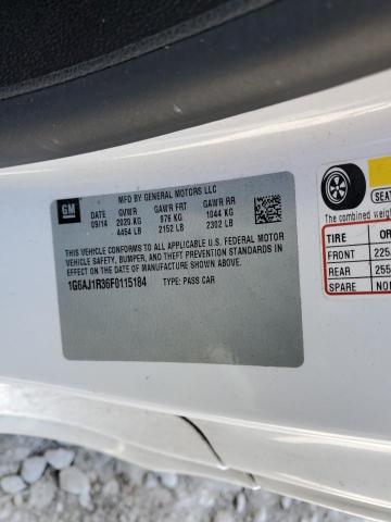 2015 CADILLAC ATS PERFOR - 1G6AJ1R36F0115184
