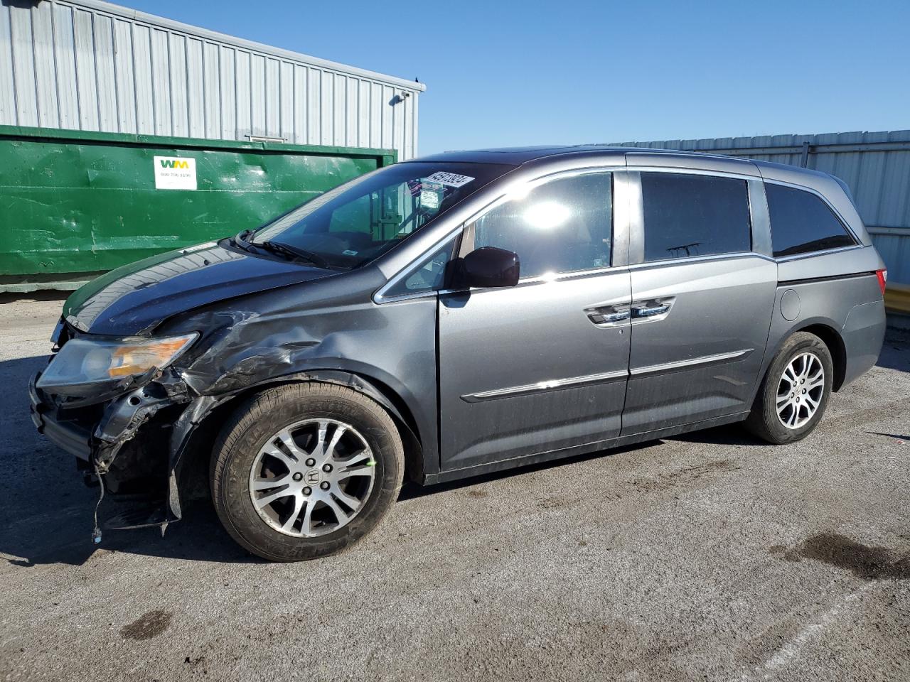 5FNRL5H60CB028777 2012 Honda Odyssey Exl