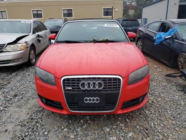 2008 Audi A4 S-Line 2.0T Cabriolet VIN: WAUBF48HX8K014297 Lot: 45080814