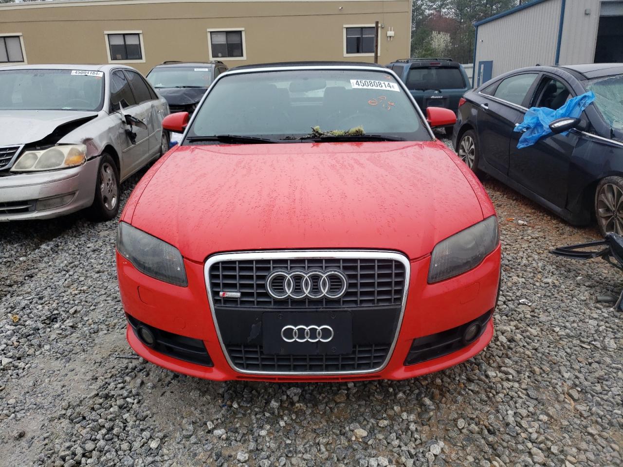 WAUBF48HX8K014297 2008 Audi A4 S-Line 2.0T Cabriolet