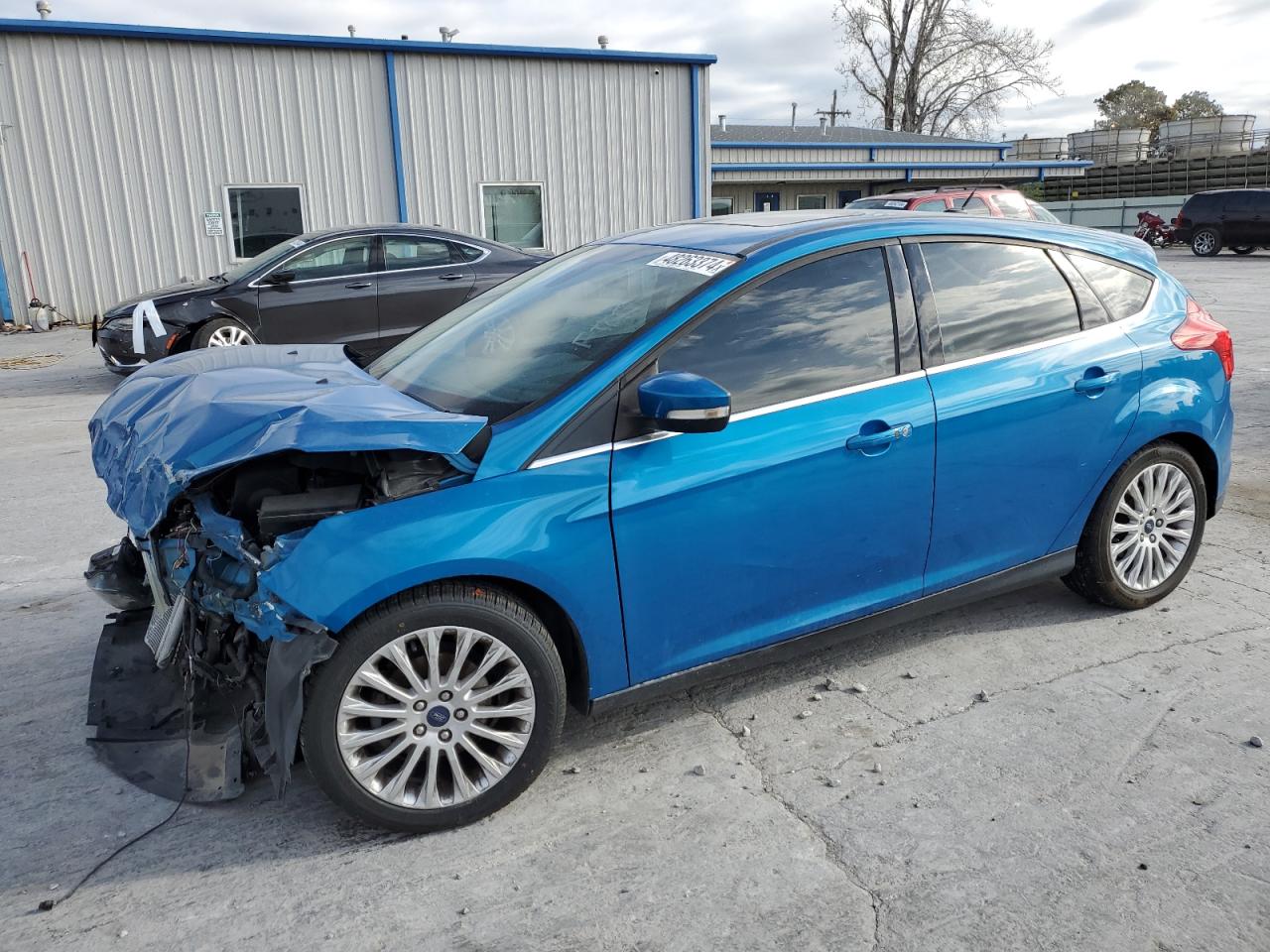 2012 Ford Focus Titanium vin: 1FAHP3N28CL144818