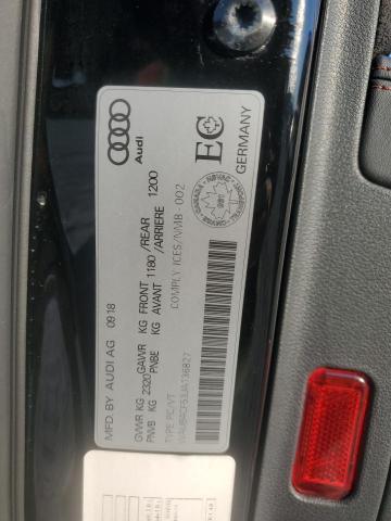 2018 AUDI S5 PREMIUM - WAUB4CF53JA136827