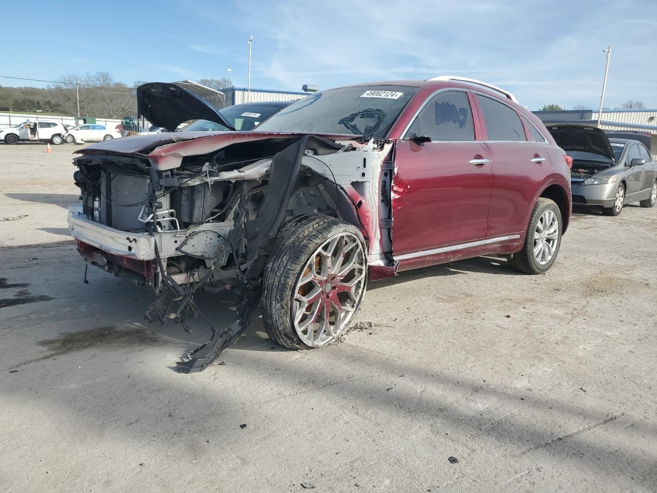 JN8CS1MU3HM141633 INFINITI QX70 2017