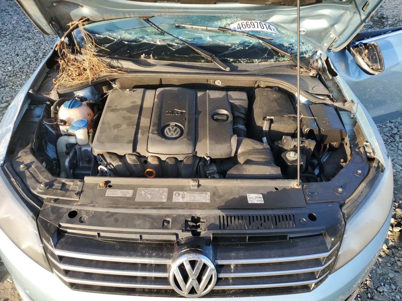 1VWBH7A30DC049347 2013 Volkswagen Passat Se