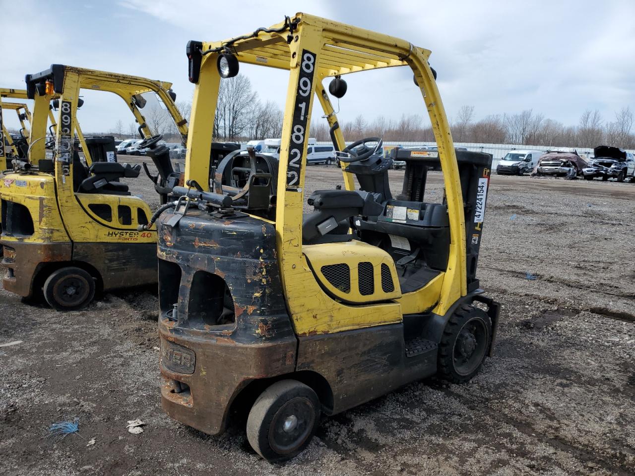 Lot #3242791956 2007 HYST FORKLIFT