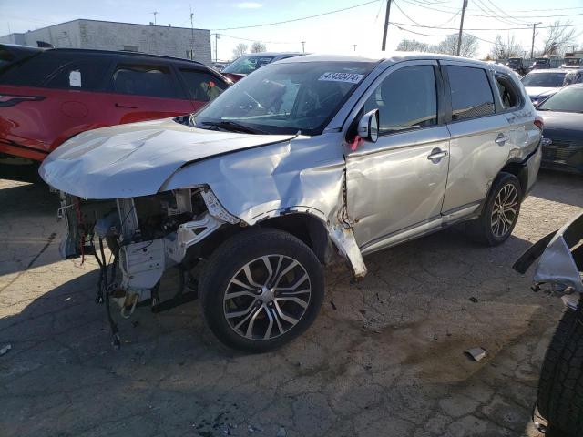 Lot #2440652029 2018 MITSUBISHI OUTLANDER salvage car