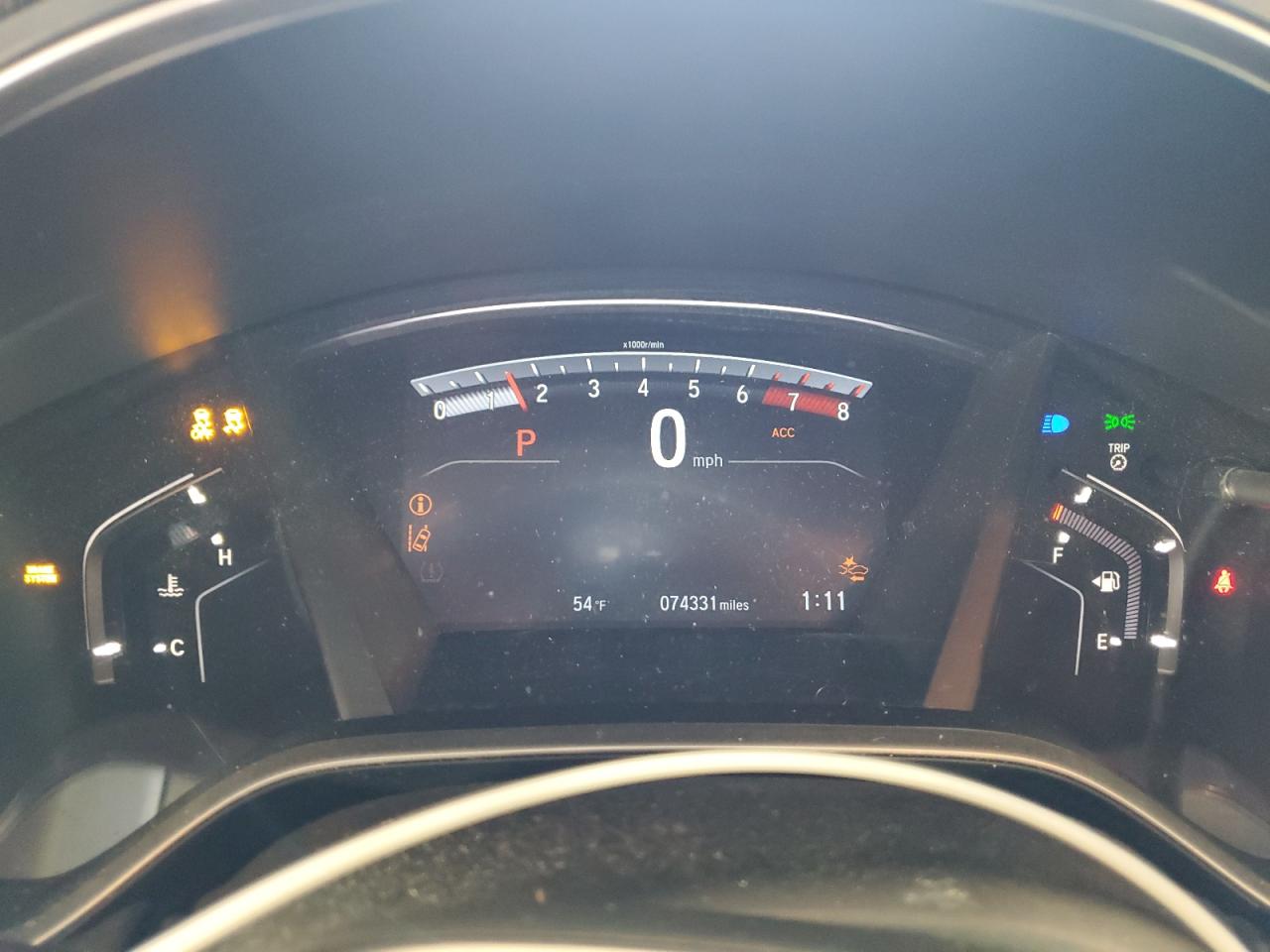 2HKRW2H85KH662058 HONDA CRV 2019