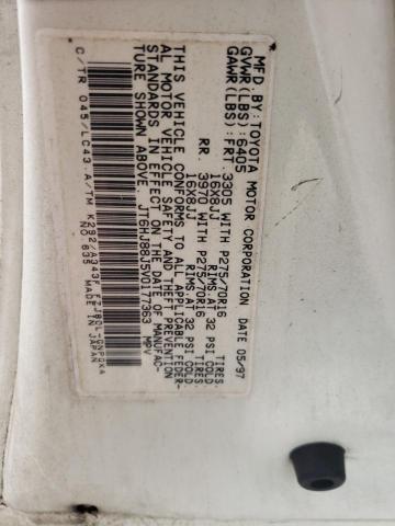 JT6HJ88J5V0177363 1997 Lexus Lx 450