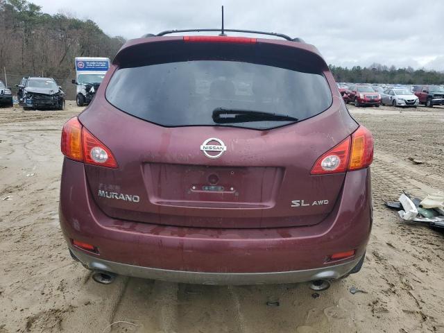 2009 Nissan Murano S VIN: JN8AZ18W59W104328 Lot: 45776684