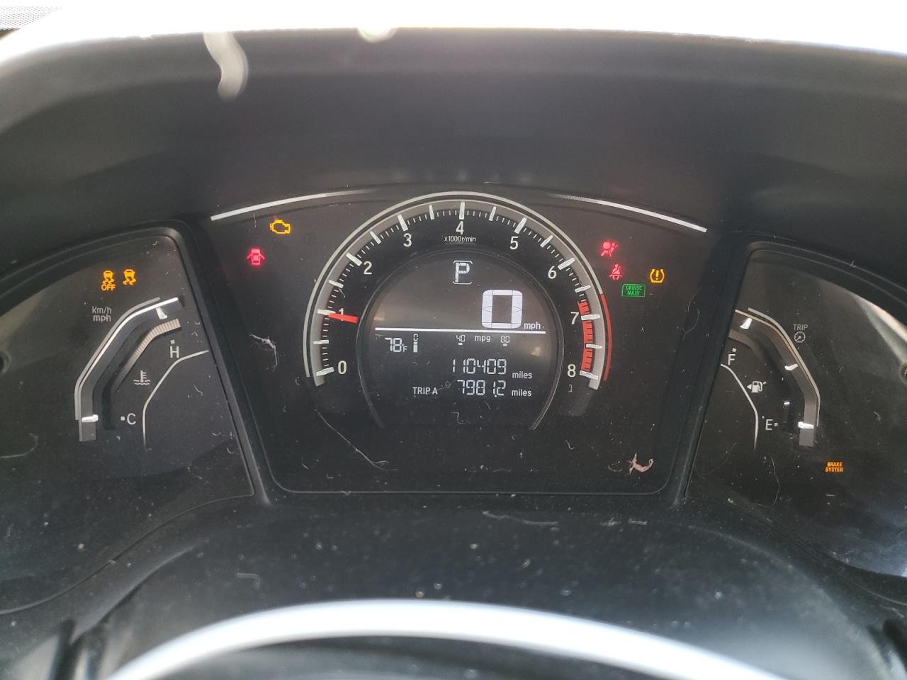 2HGFC2F52GH573361 HONDA CIVIC 2016
