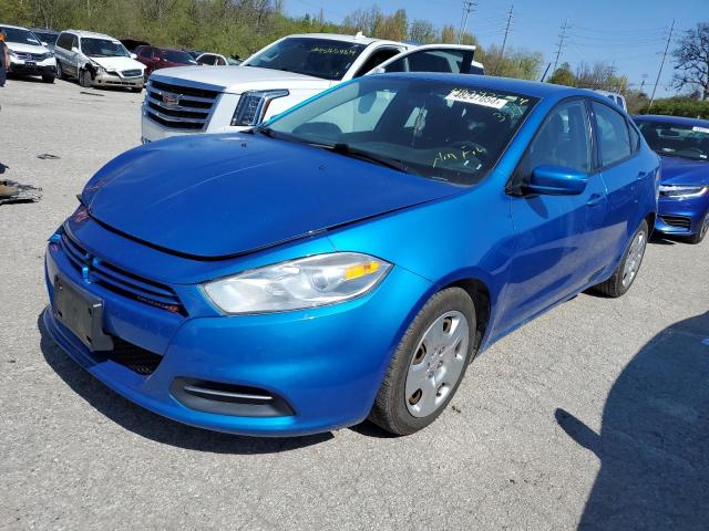 Lot #2443332782 2015 DODGE DART SE salvage car