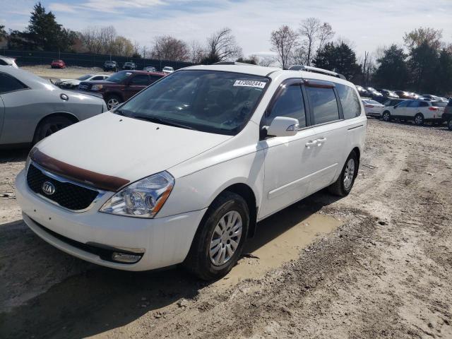 Lot #2438722448 2014 KIA SEDONA LX salvage car