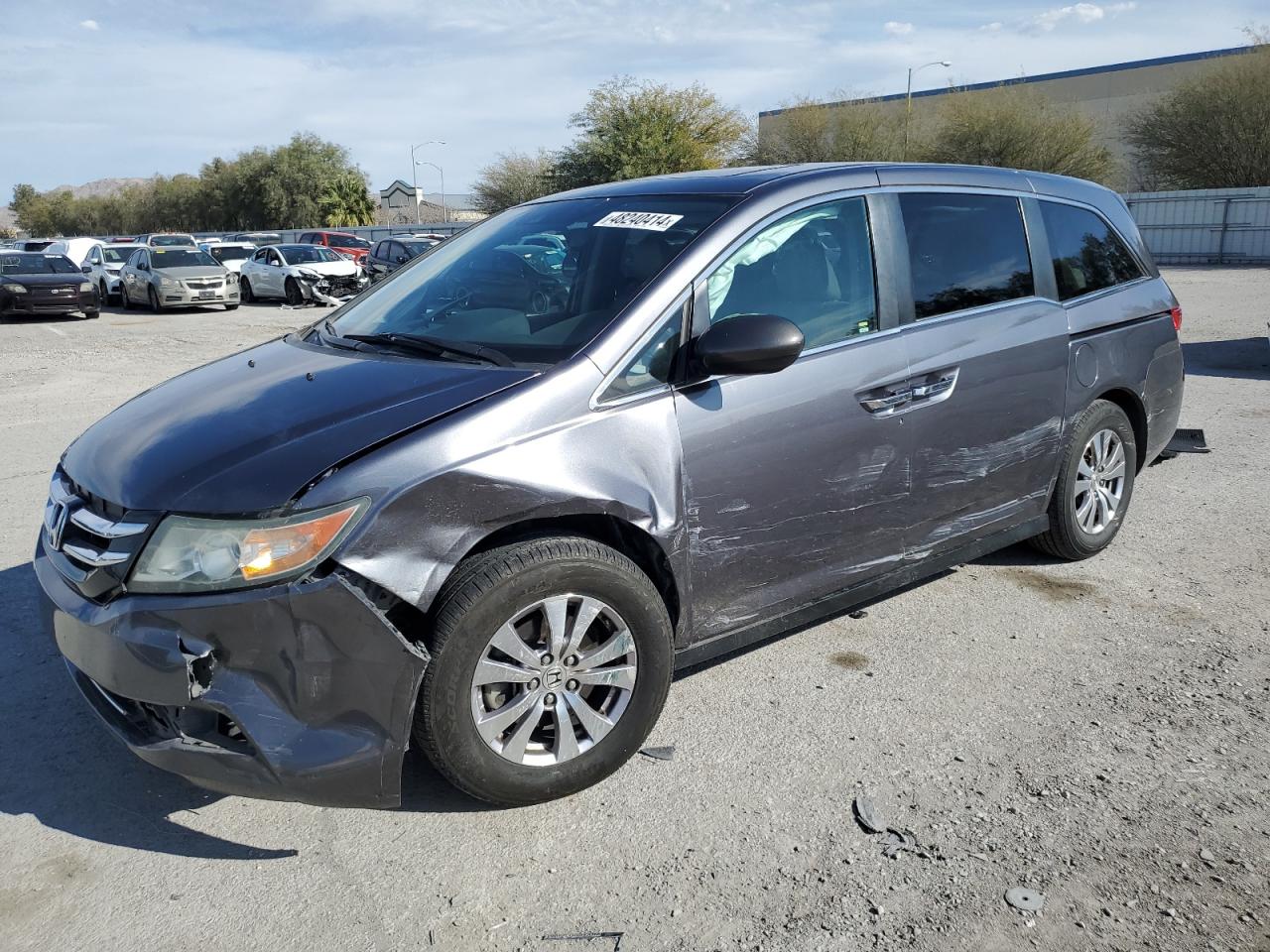 2014 Honda Odyssey Exl vin: 5FNRL5H61EB075237