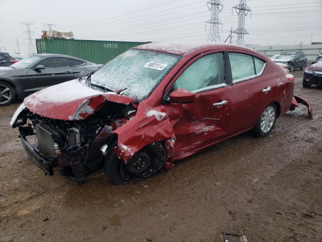  Salvage Nissan Versa