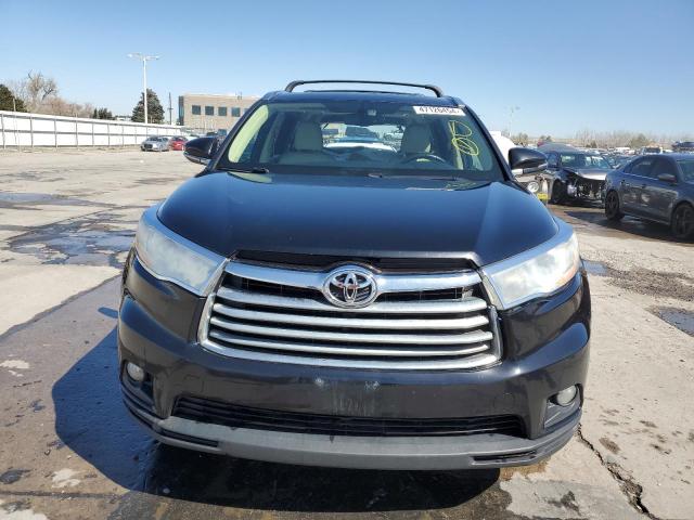 VIN 5TDJKRFH4ES069567 2014 Toyota Highlander, Xle no.5