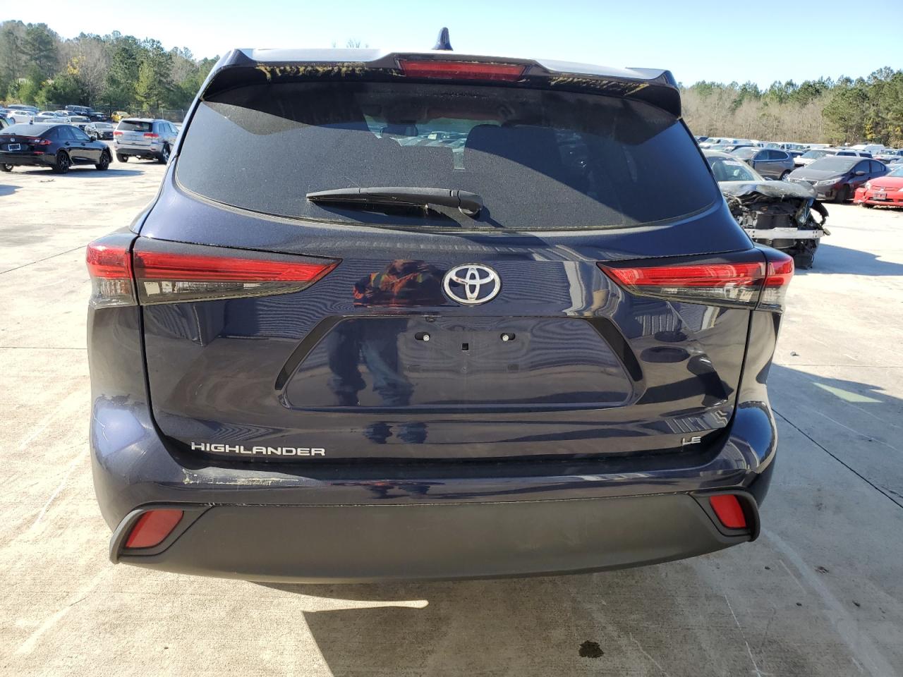 2021 Toyota Highlander L vin: 5TDZZRAH6MS031519