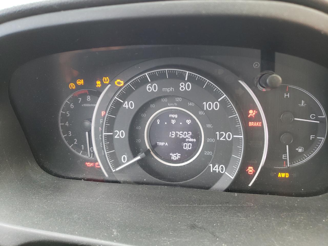 2HKRM4H59GH613847 HONDA CRV 2016