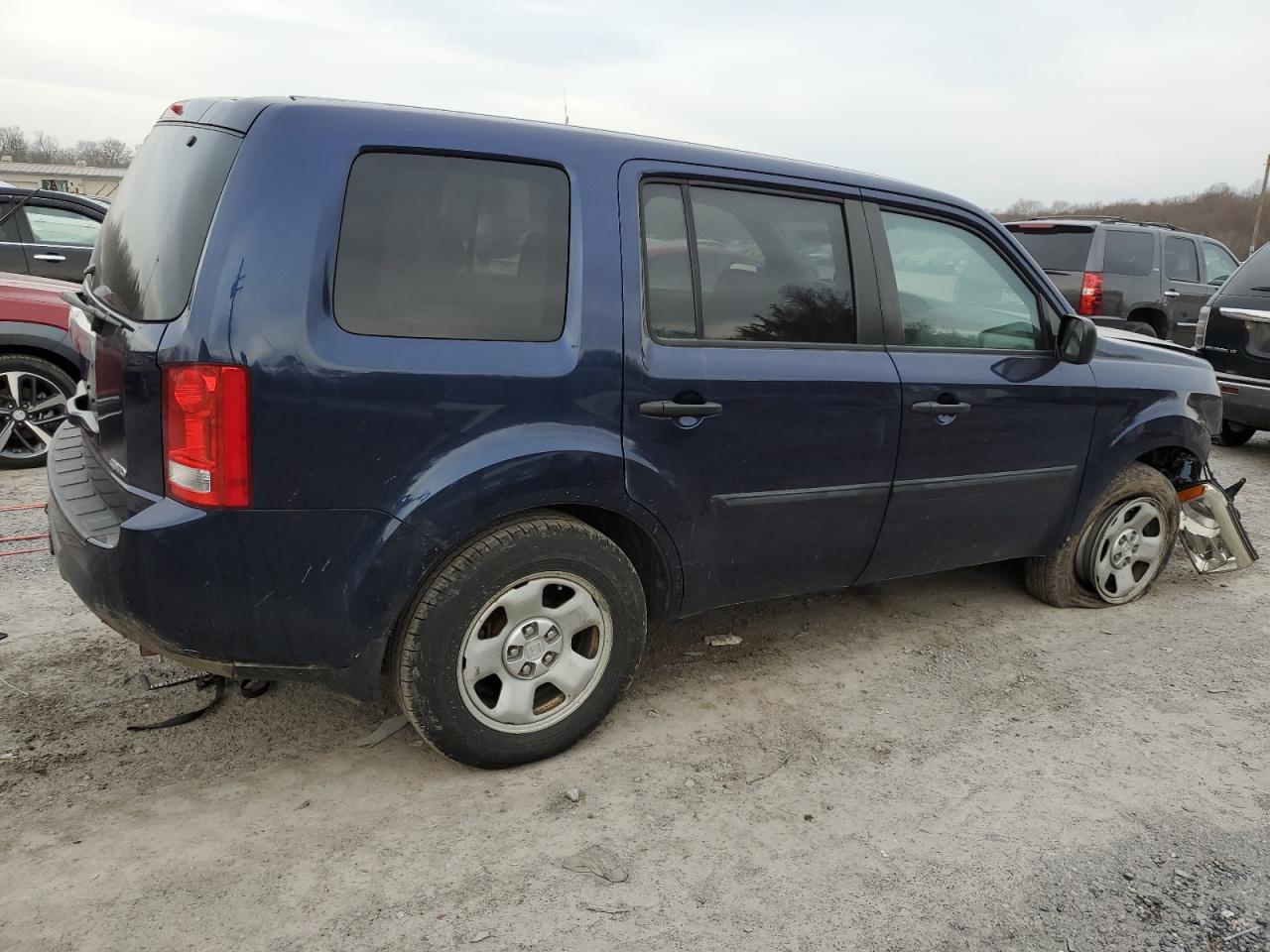 5FNYF4H20DB075609 2013 Honda Pilot Lx