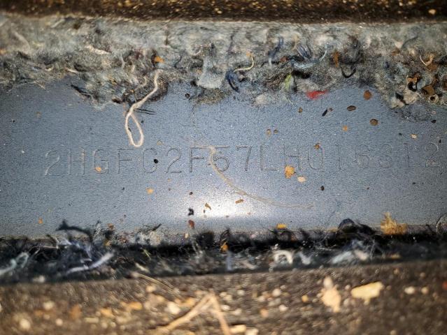 2020 Honda Civic Lx VIN: 2HGFC2F57LH016312 Lot: 47774734