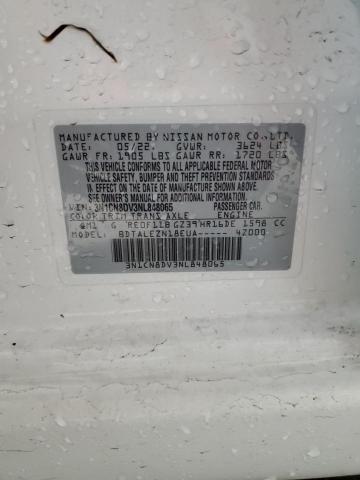 3N1CN8DV3NL848065 NISSAN VERSA 2022
