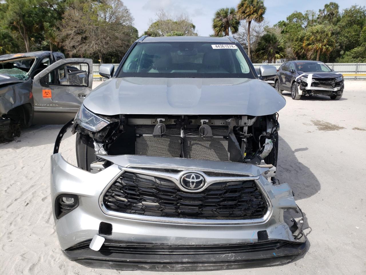 5TDYZRAH8NS117265 TOYOTA HIGHLANDER 2022