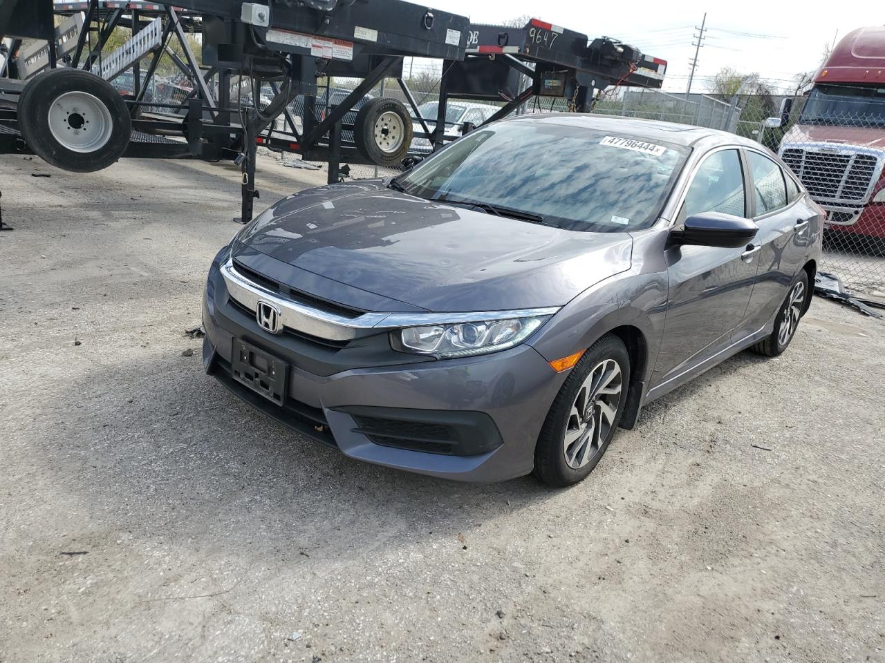 Lot #2508313958 2017 HONDA CIVIC EX