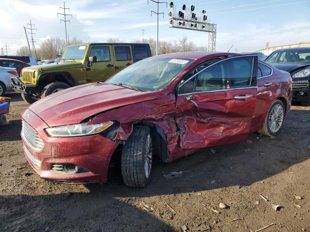 Lot #2457439435 2014 FORD FUSION SE salvage car
