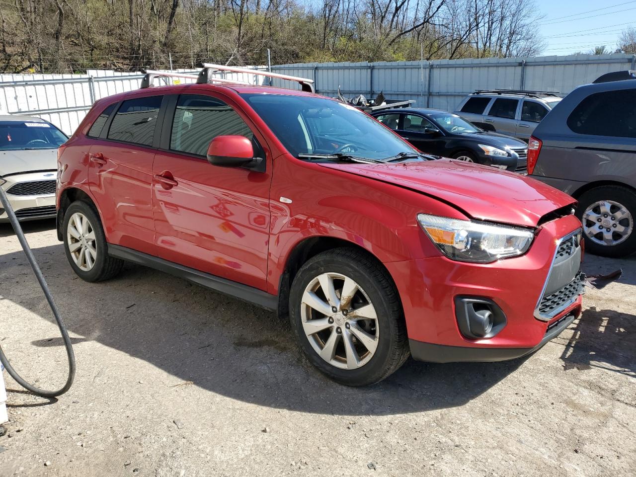 2015 Mitsubishi Outlander Sport Es vin: 4A4AR3AWXFE026284