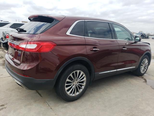 Lot #2409361807 2016 LINCOLN MKX SELECT salvage car