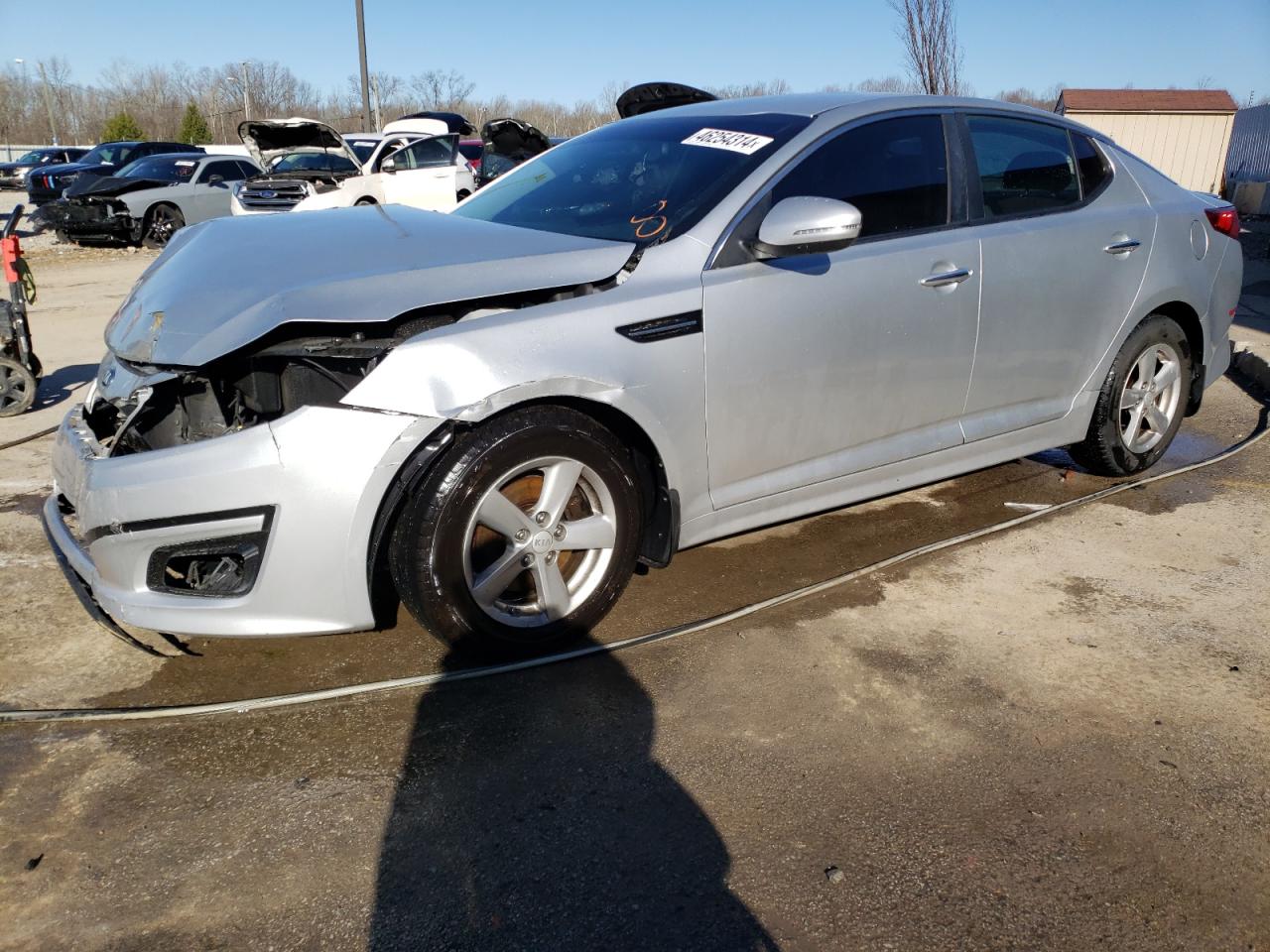 5XXGM4A7XFG457248 2015 Kia Optima Lx