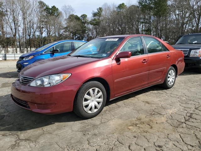 Lot #2445658358 2005 TOYOTA CAMRY LE salvage car