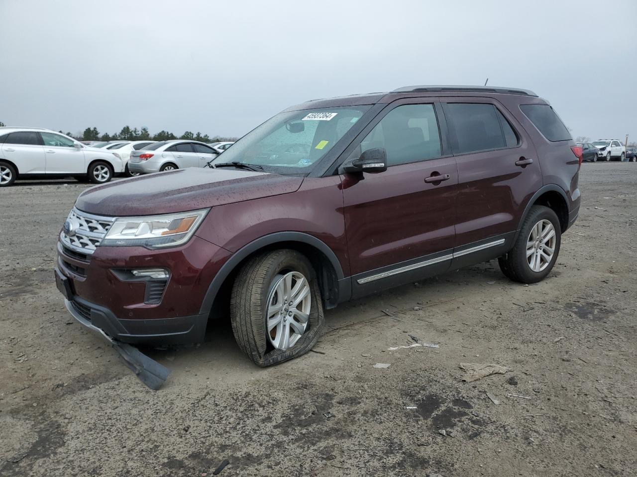 1FM5K8DH4KGA69553 2019 Ford Explorer Xlt