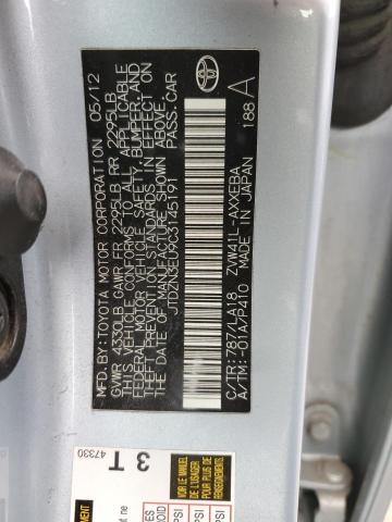 JTDZN3EU9C3145191 2012 Toyota Prius V