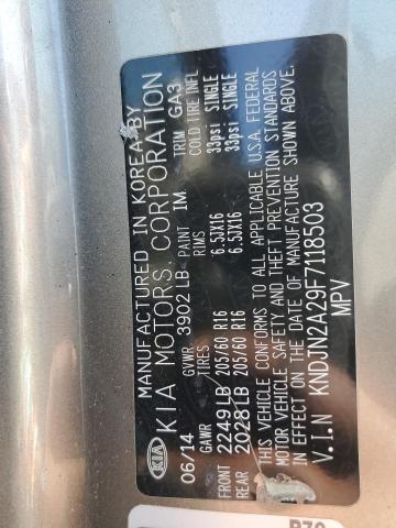 2015 Kia Soul VIN: KNDJN2A29F7118503 Lot: 48494154