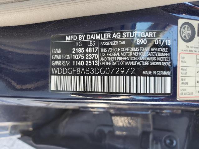 VIN WDDGF8AB3DG072972 2013 Mercedes-Benz C-Class, 3... no.12