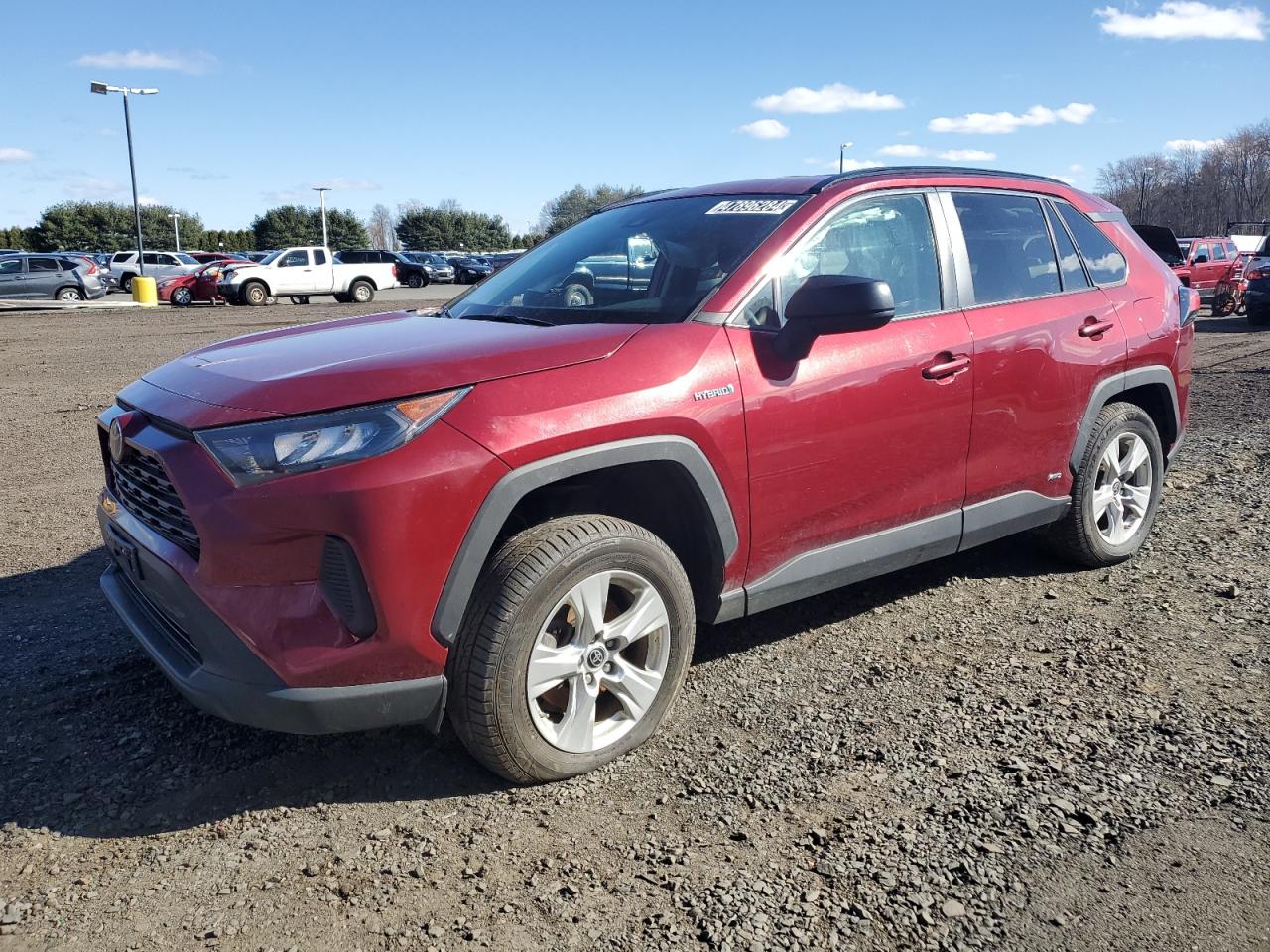 4T3L6RFV5MU029630 2021 Toyota Rav4 Le