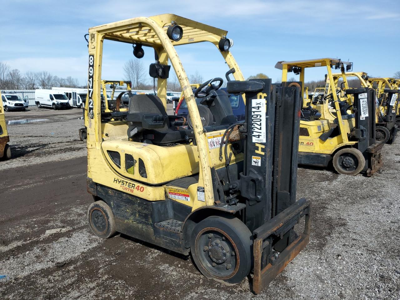 Lot #3242791948 2006 HYST FORKLIFT