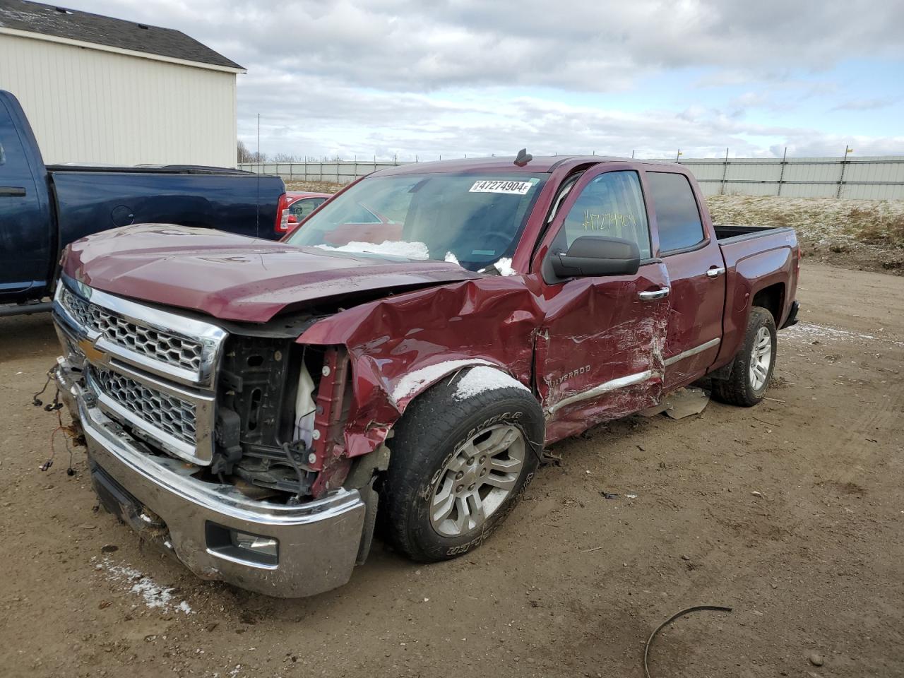 3GCUKREC2EG442476 2014 Chevrolet Silverado K1500 Lt